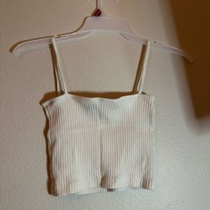 Off White Brandy Melville crop top (S)